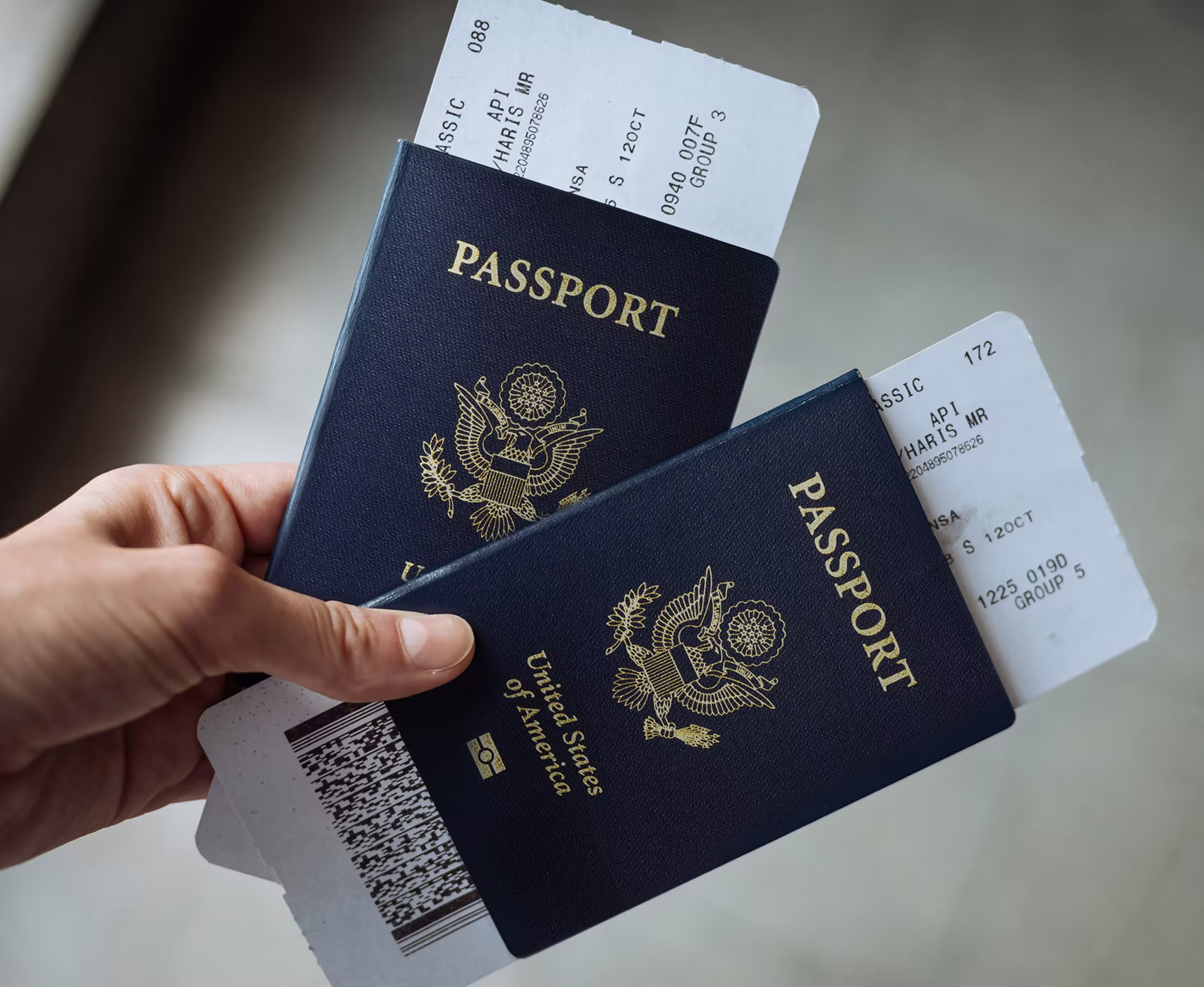 Woman looking at CLEAR's RESERVE phone screen.