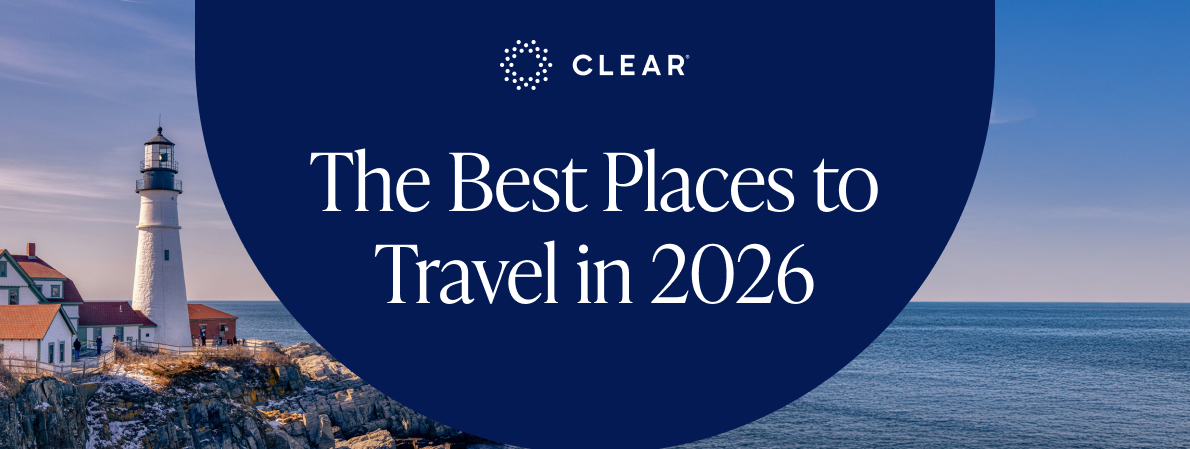 Lighthouse with Travel Destinations 2026 Overlay