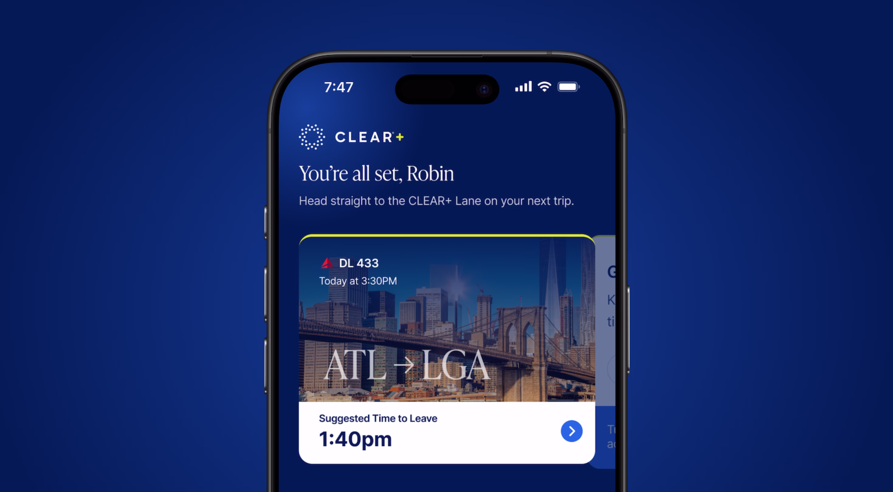 Image of CLEAR App