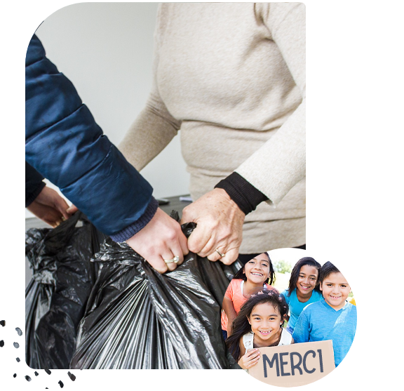 Argent comptant pour le service de collecte de vêtements à proximité