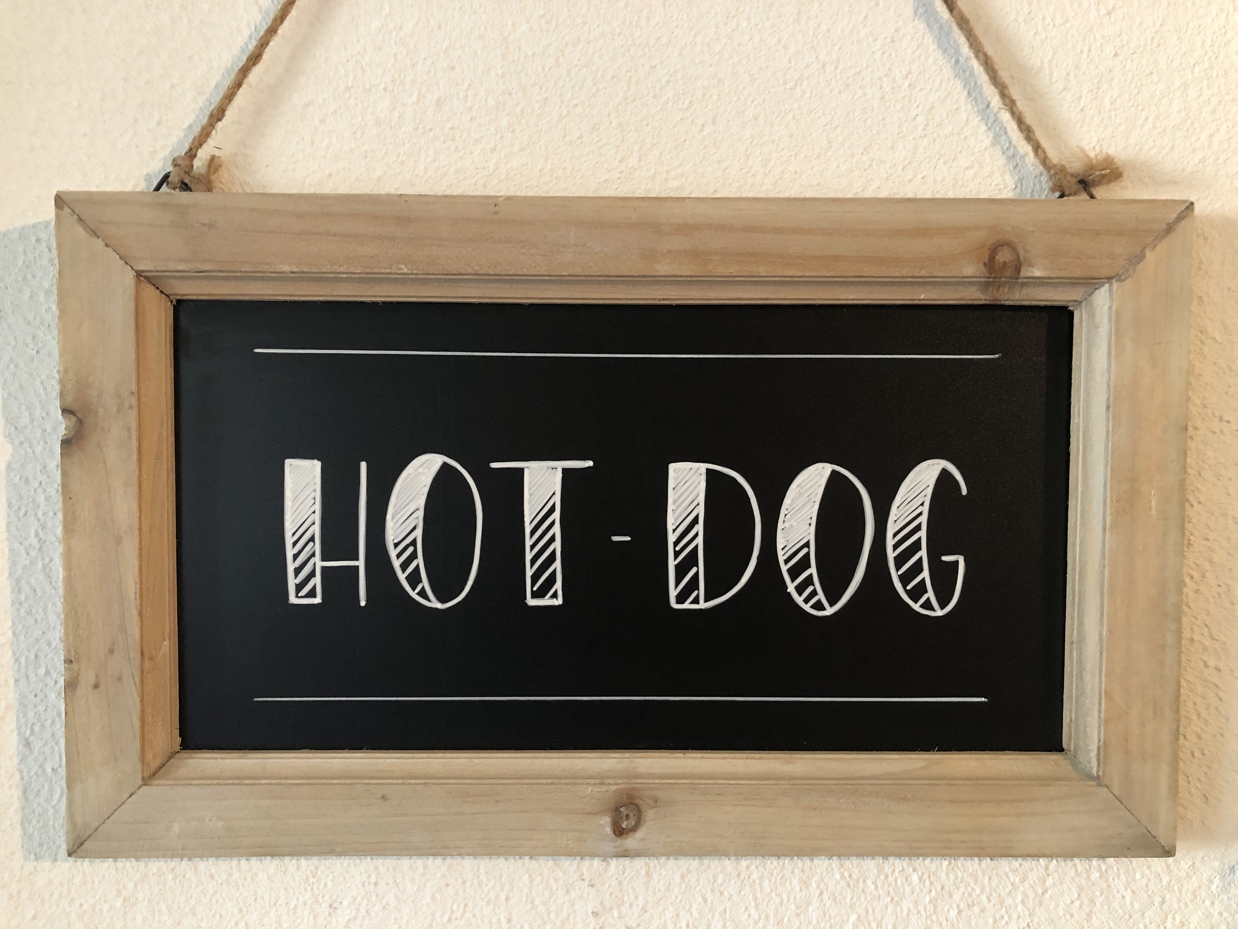 Beschilderung Foodstand