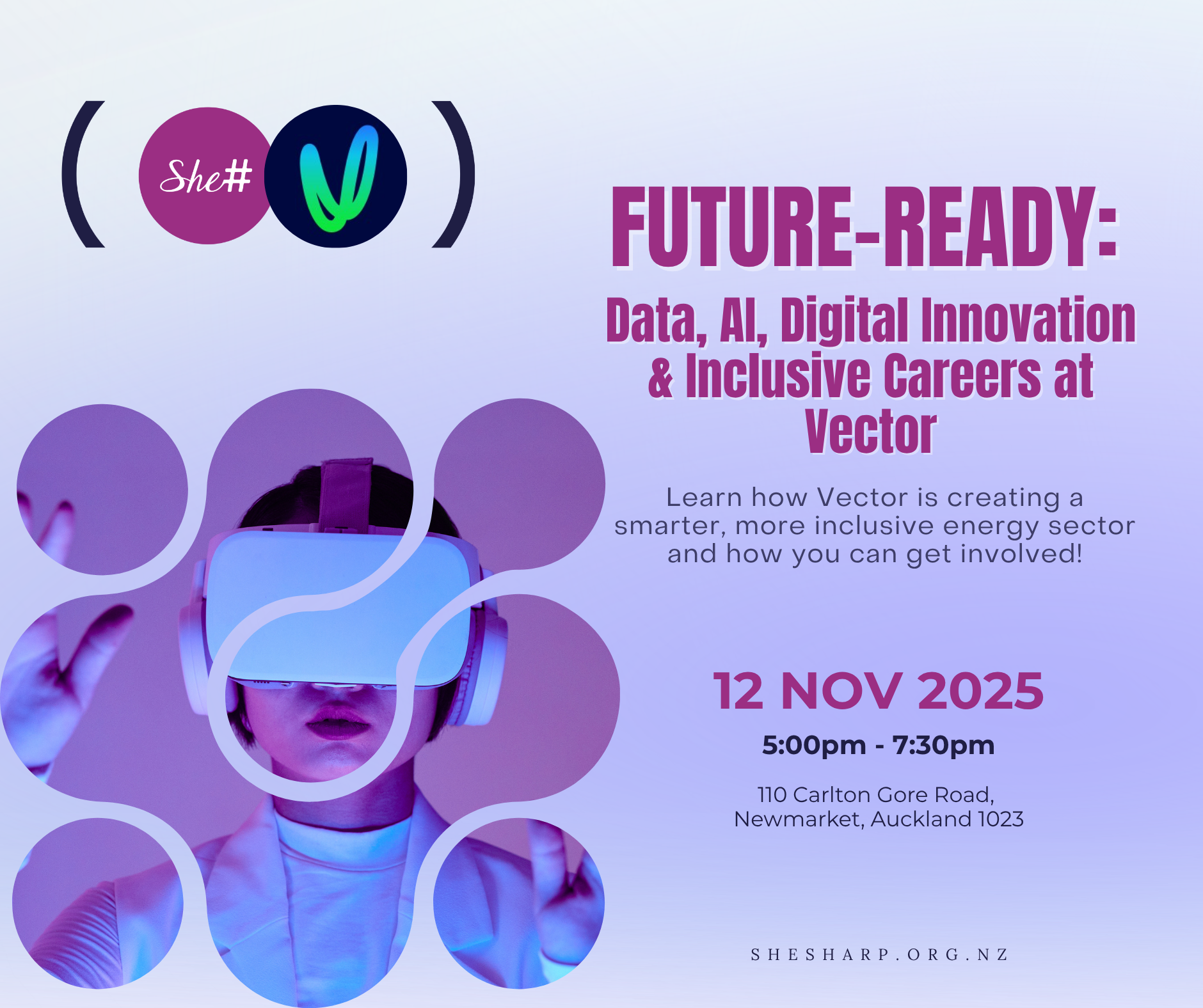 She Sharp & Vector: Future-Ready: Data, AI, Digital Innovation & Inclusive Careers at Vector