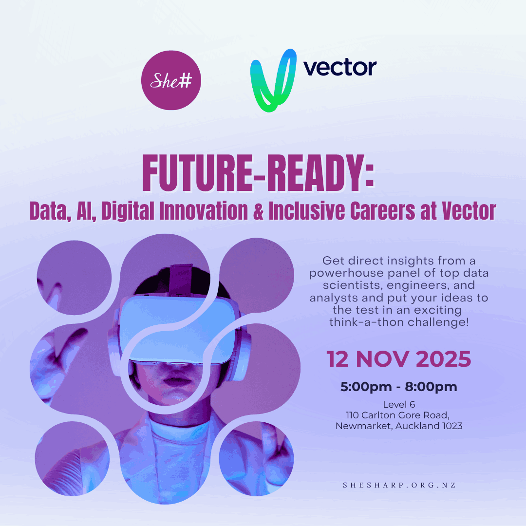 She Sharp & Vector: Future-Ready: Data, AI, Digital Innovation & Inclusive Careers at Vector