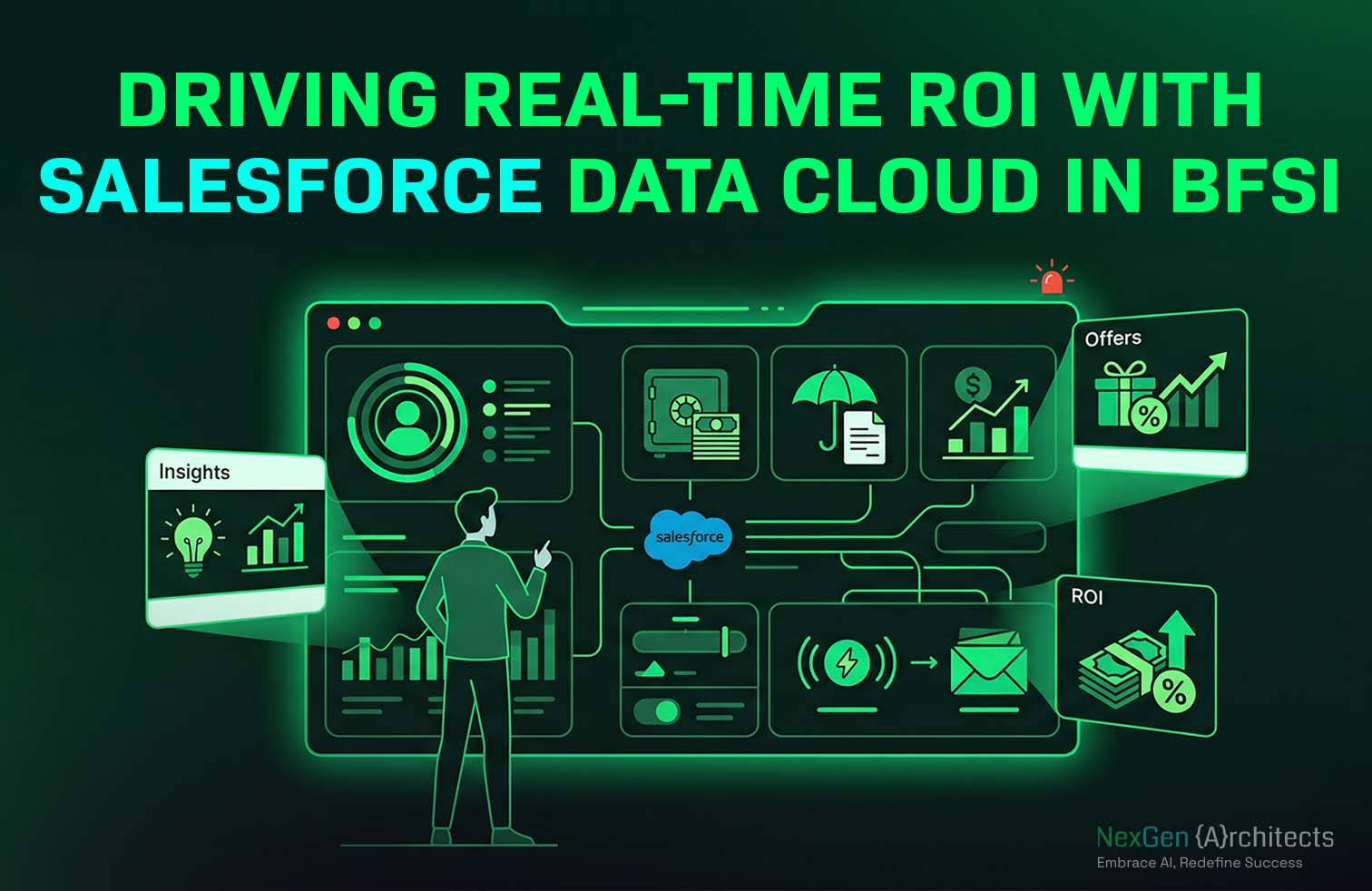 Scaling Growth: Driving Real-Time ROI with Salesforce Data Cloud in BFSI