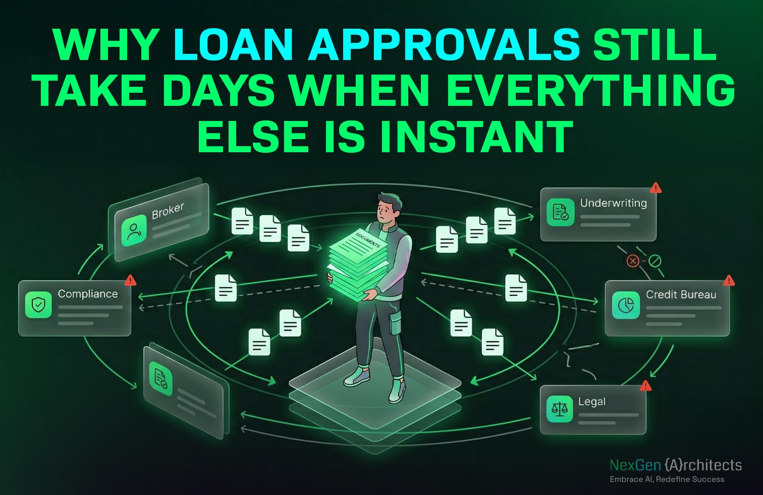 Why Loan Approvals Still Take Days When Everything Else Is Instant