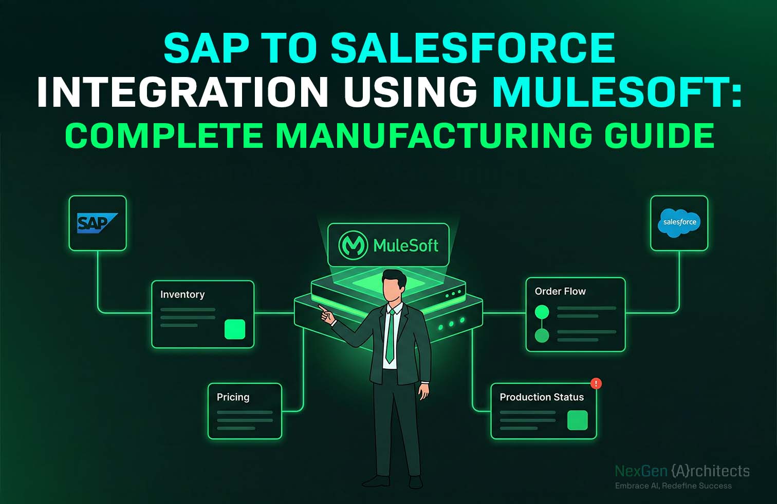 SAP to Salesforce Integration Using MuleSoft: A Complete Guide for Manufacturers 