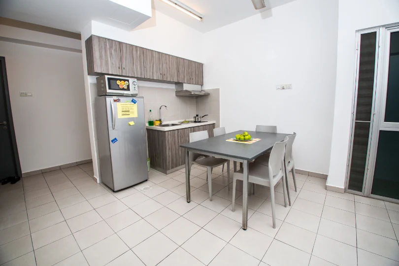 Before refurbishment at the kitchenette