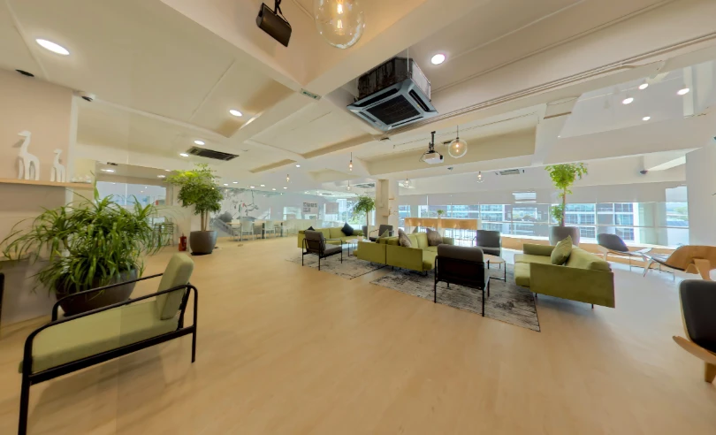 Additional view of the refurbished U Lounge interior