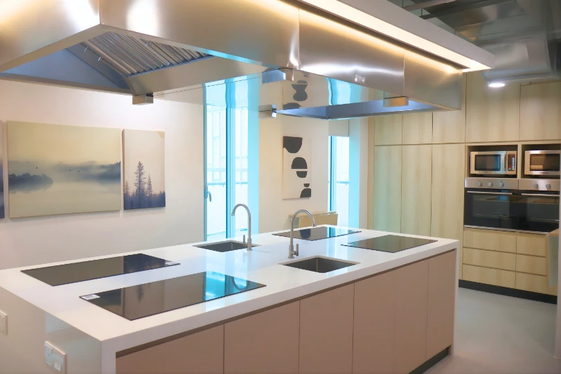 After refurbishment at the Ruemz kitchen