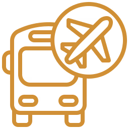 airport shuttle icon