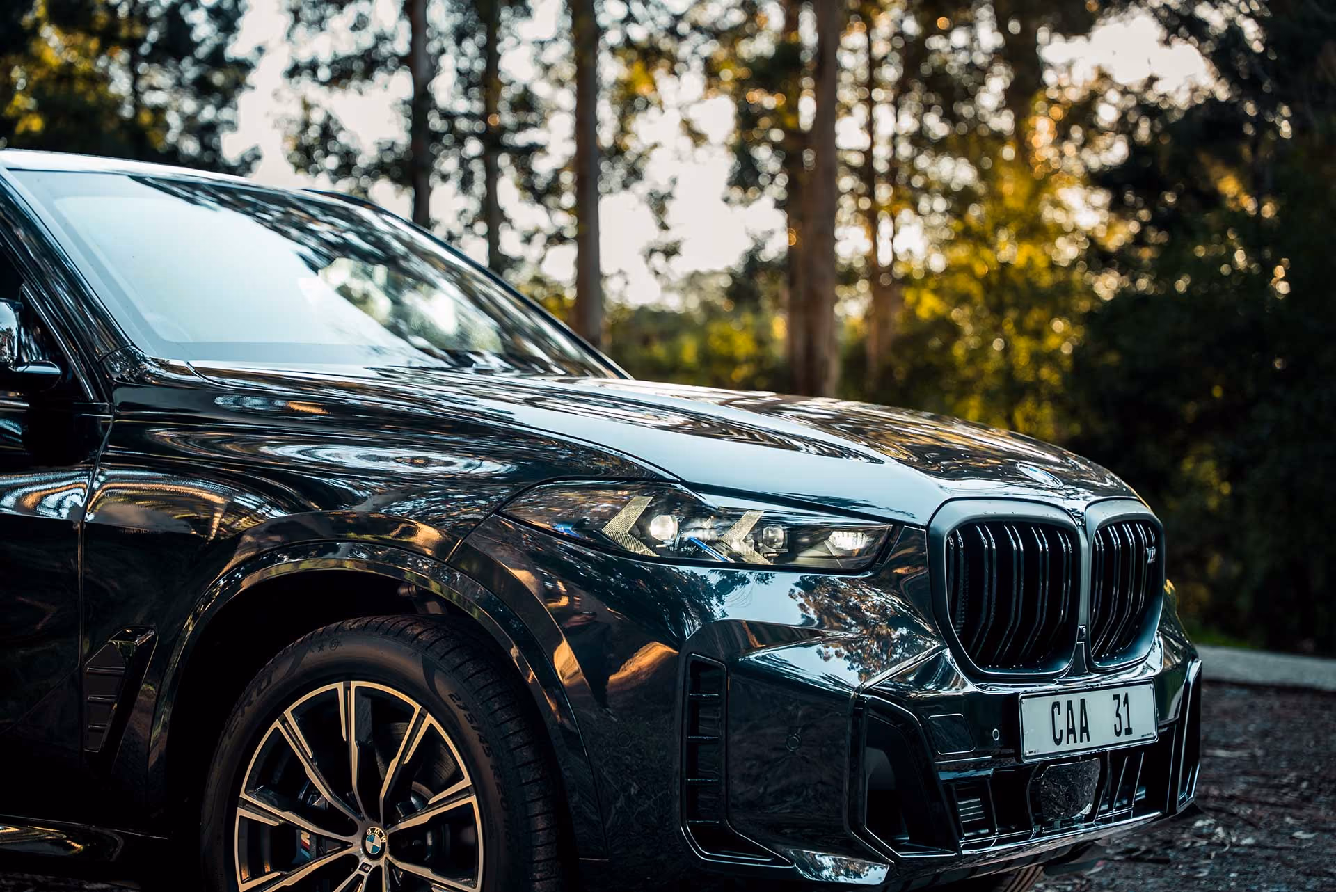 BMW X5 close up