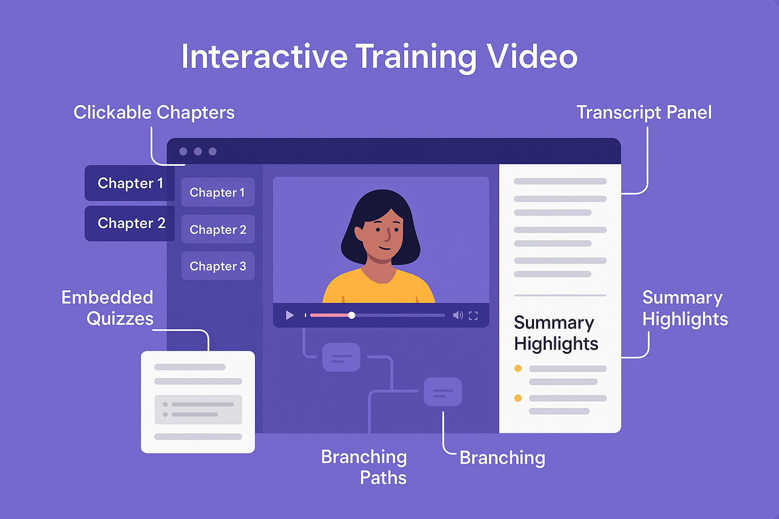 Interactive training videos powered by Generative Engine Optimization (GEO)