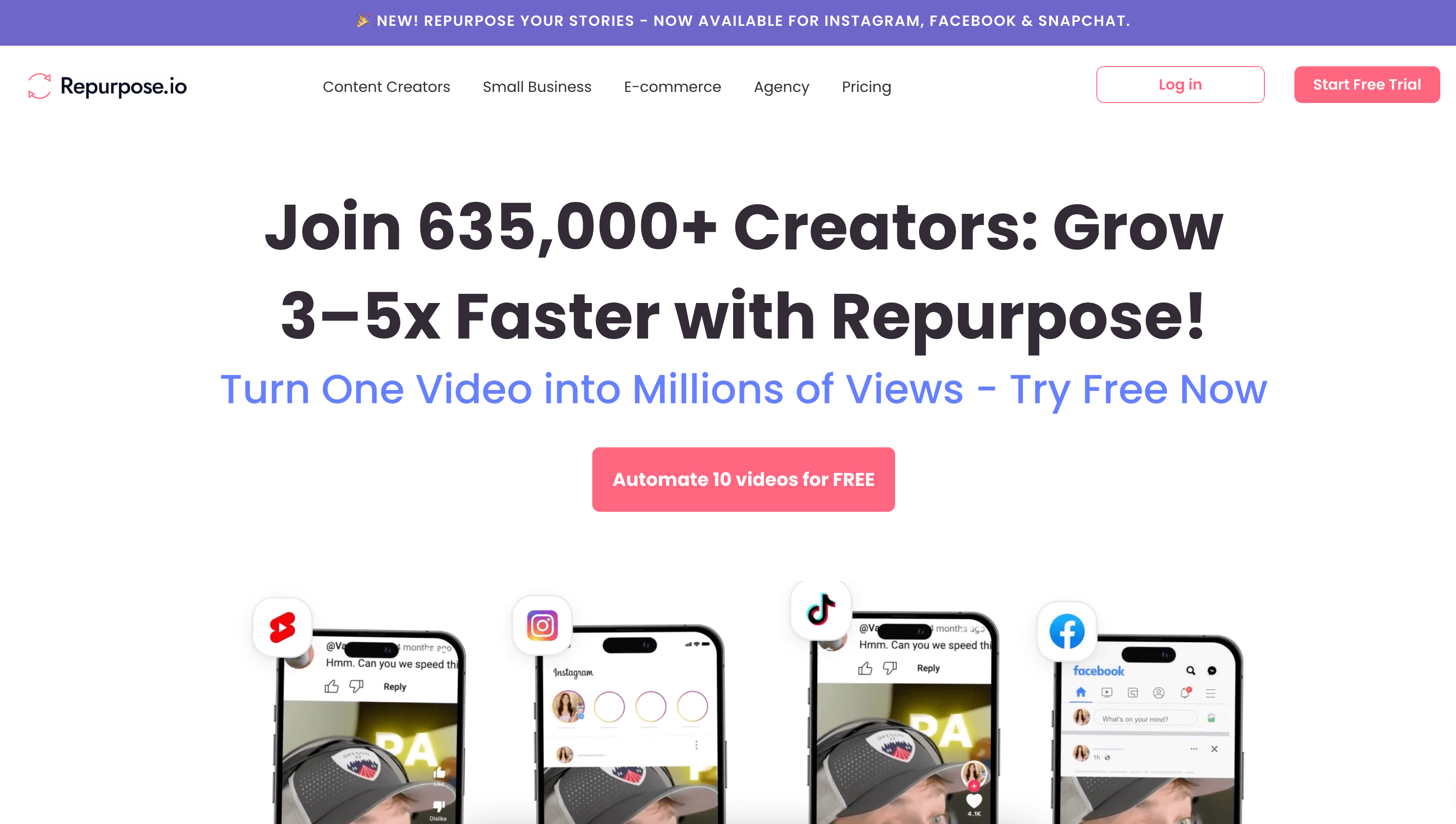 Repursose IO Turn Your Video into Millions of Views