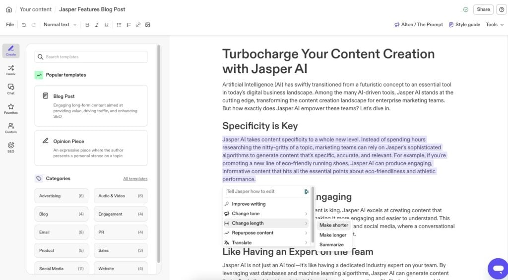 Jasper is one of those tools you didn’t know you needed, especially if you work in marketing.