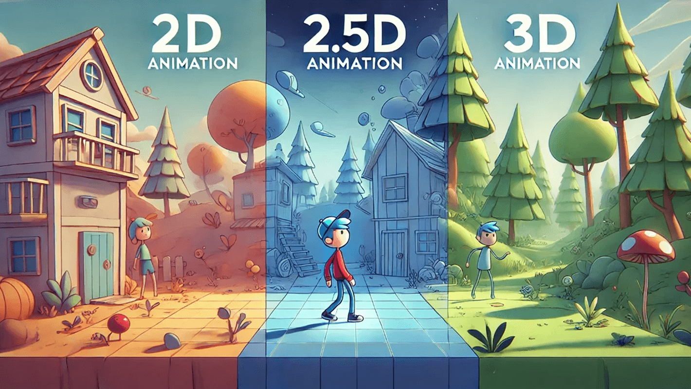 2D vs 2.5D AI Explainer Videos: Simplify Complex Ideas Fast