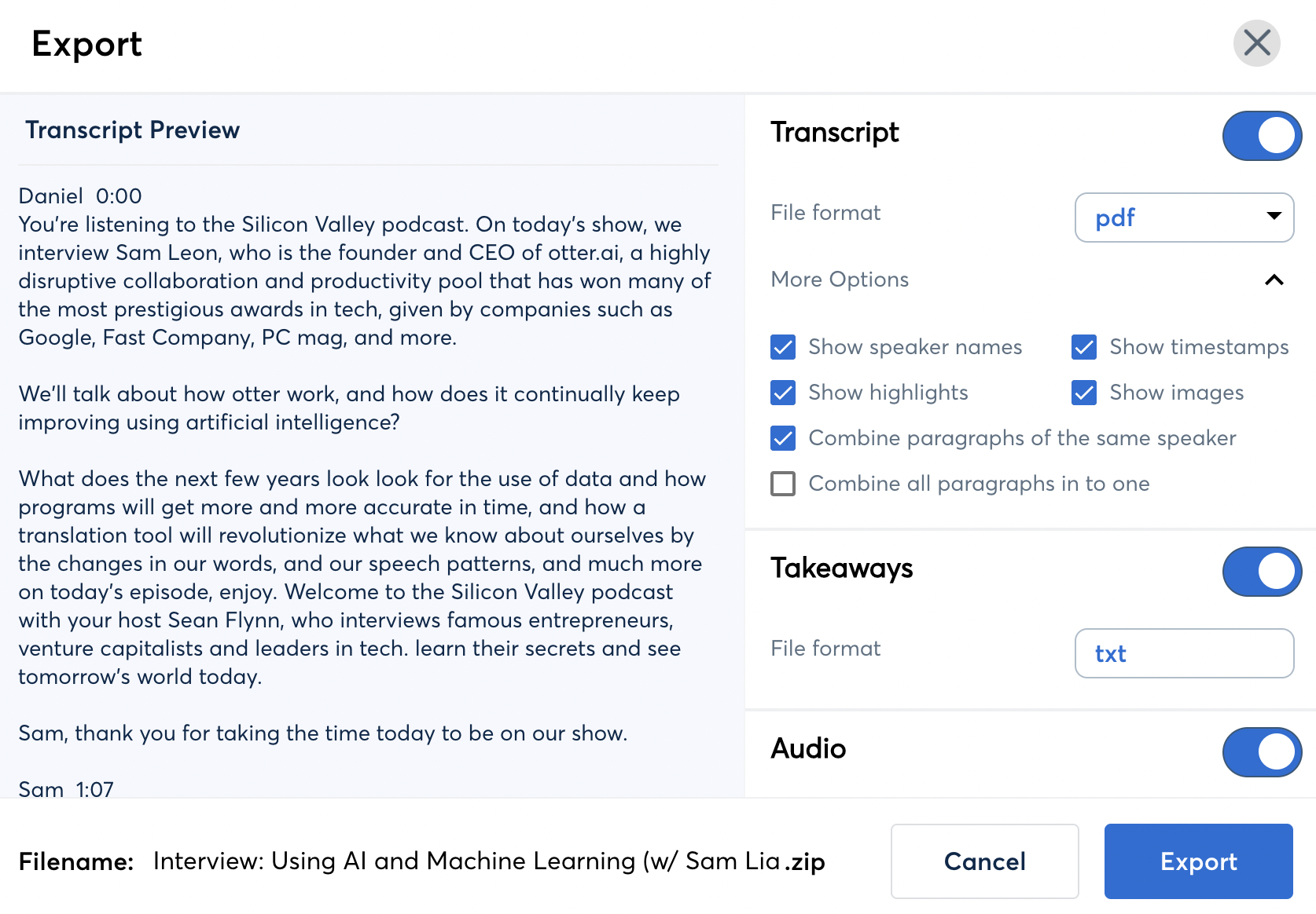 Otter.ai: Real-Time Transcription for Seamless Editing