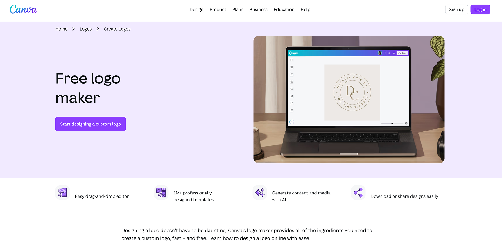 Create Free Logos in Minutes