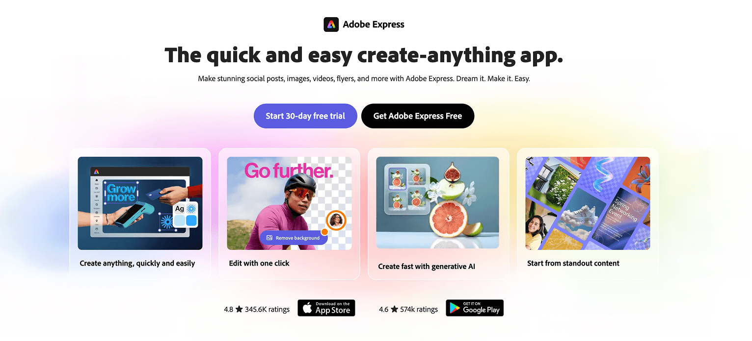 The quick and easy create-anything app