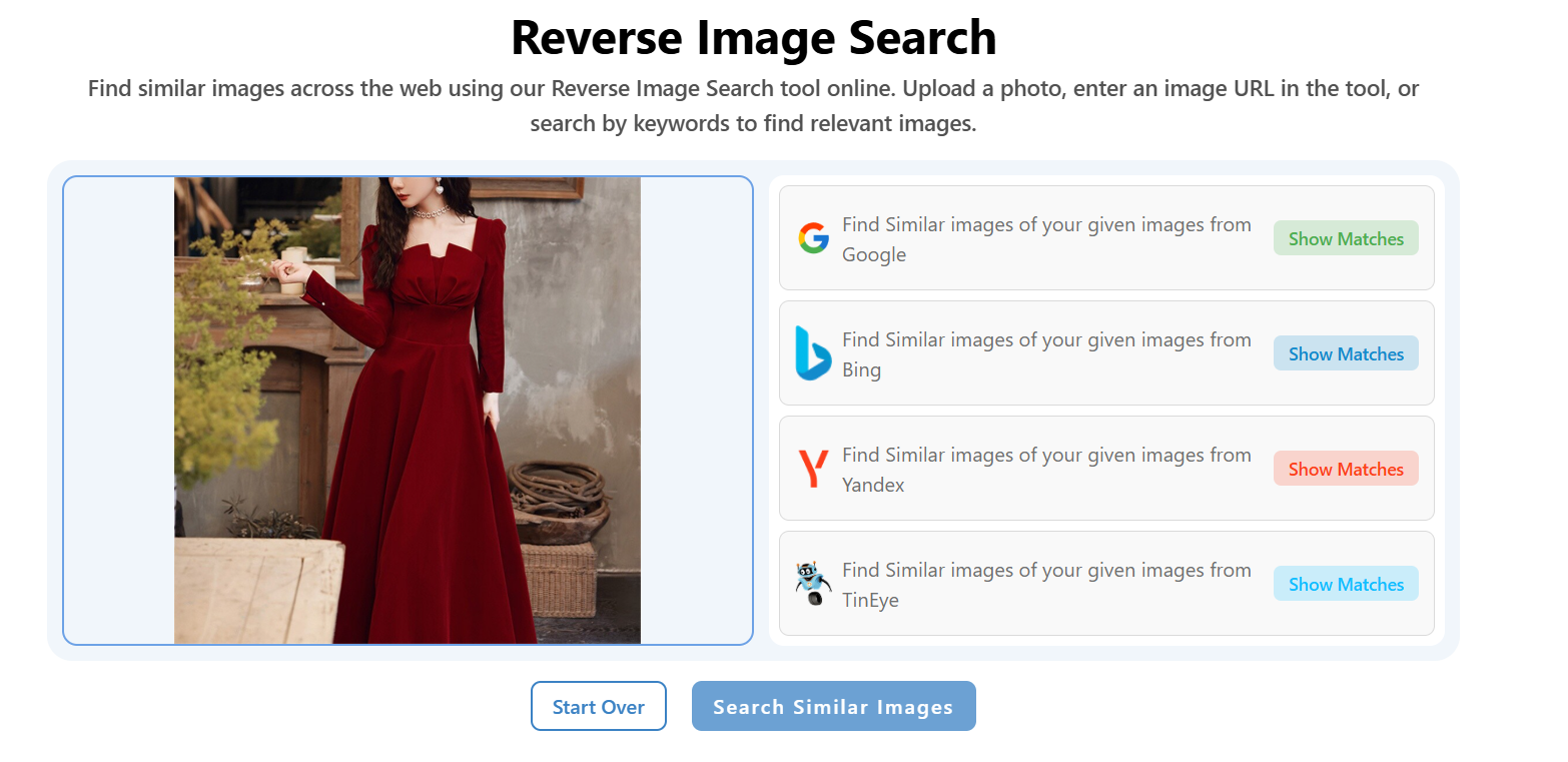 Reverse Image Search