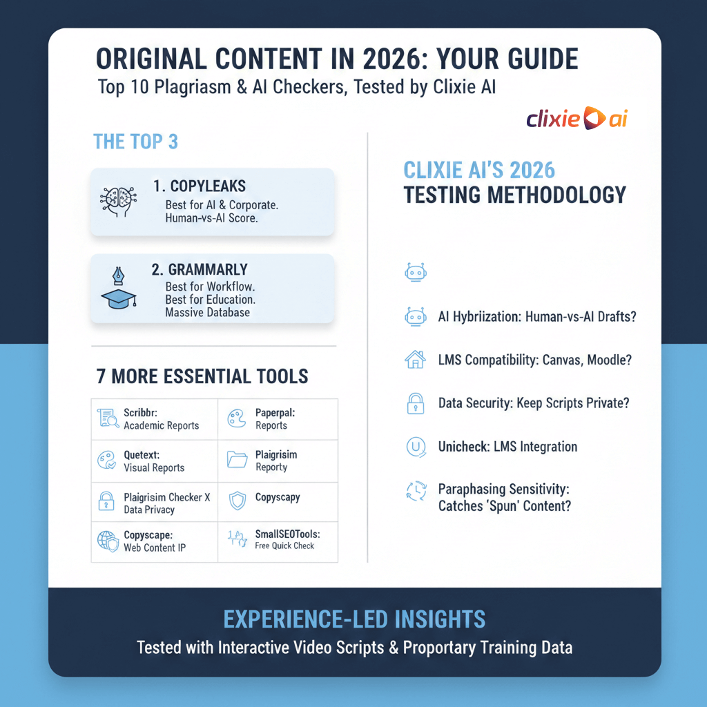 10 Best Plagiarism Checkers in 2026 (Including AI Detection)