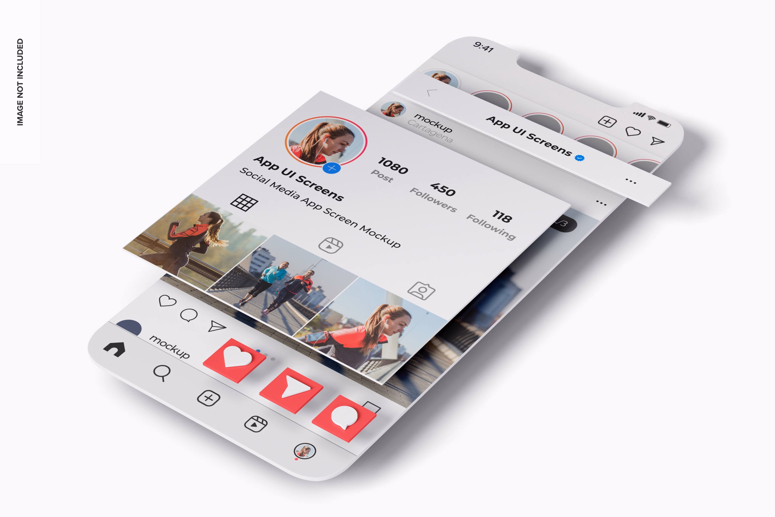 Mobile mockup of a static Instagram link-in-bio page, demonstrating the limited intent capture of traditional link trees.