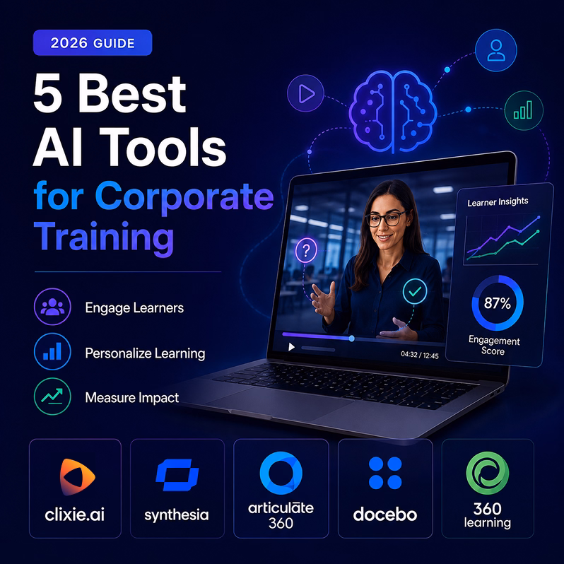 Best AI Tools for Corporate Training: Top 5 Picks