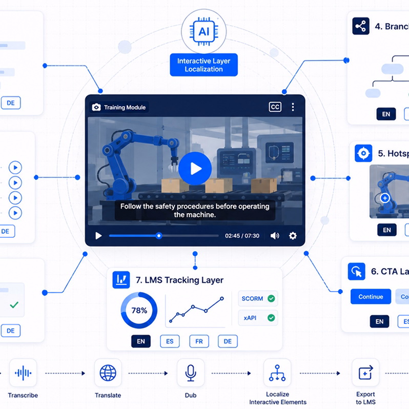 AI Video Localization for Training Videos: Complete Workflow, Tools, and Best Practices [2026]