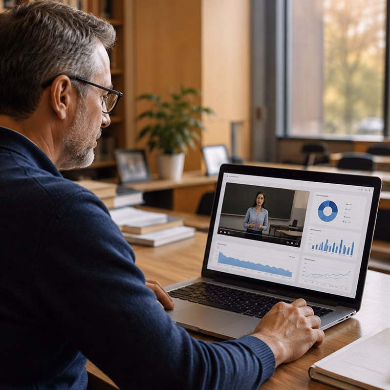 Interactive Video in Higher Education: What the Data Shows