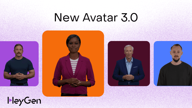 Introducing Avatar 3.0: HeyGen's the latest four next-gen AI avatars offer unmatched realism and expressiveness. 