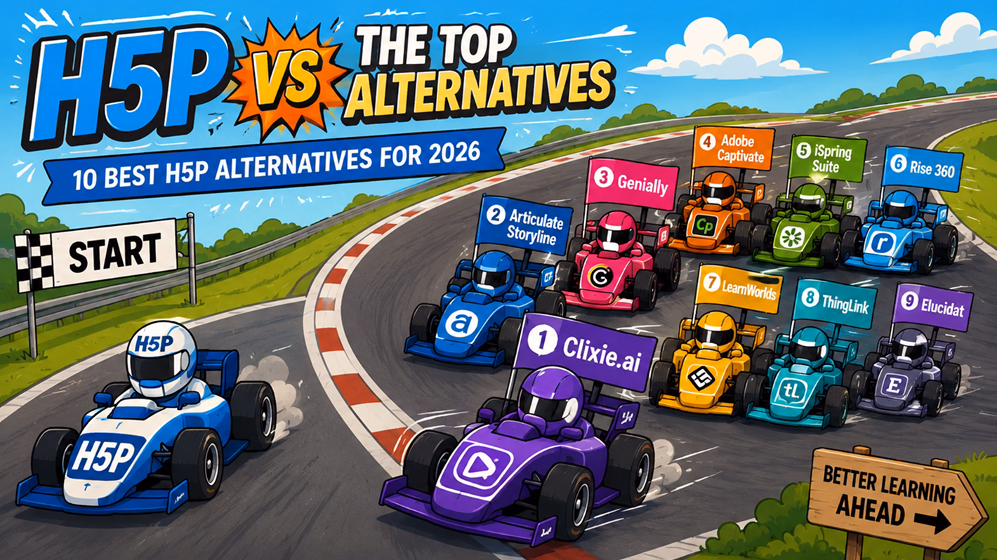Best H5P Alternatives: 10 Tools Compared