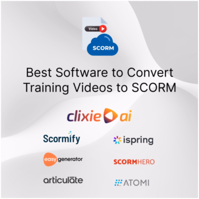 Best Software to Convert Training Videos to SCORM (2026, Compared)
