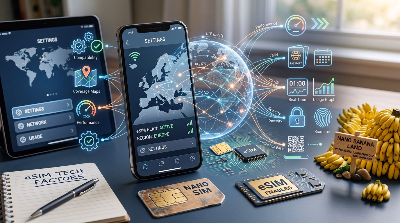 How eSIM Technology Works: Speed, Coverage, and Setup Explained