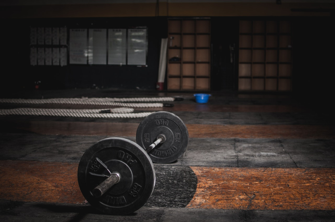 Barbell in Gym