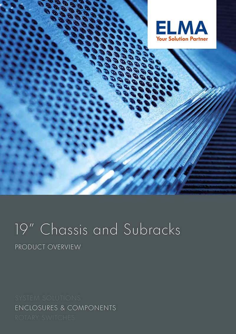 Elma Electronic’s family of 19” subracks and chassis products and years of customer experience enable us to deliver solutions tailored to a wide range of applications. 
