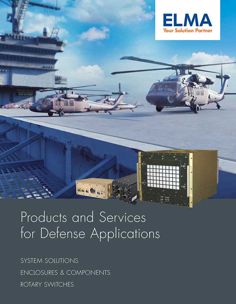 Elma Electronic has a proud history of providing mission-critical equipment for some of the most demanding defense programs across the world. As a trusted supplier we maintain multi-decade relations