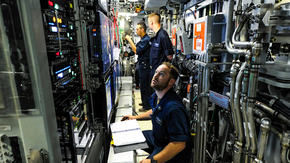 Rugged Cabinet Success Story - Submarine Tactical Integrated Digital System (TIDS)