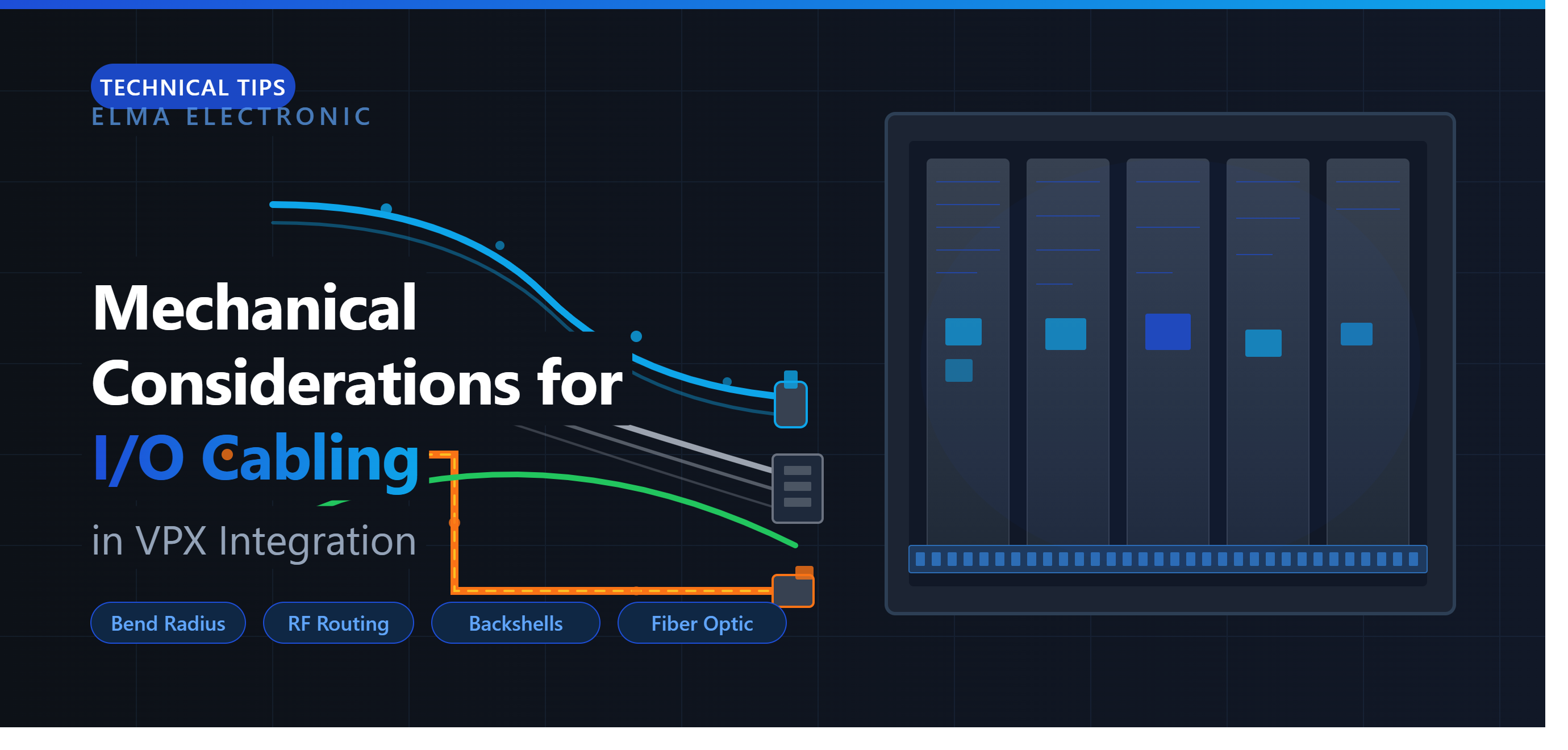 Explore 6 common mechanical challenges in VPX integration, rom tight bend radiuses to thermal management—and learn how early planning ensures system success.