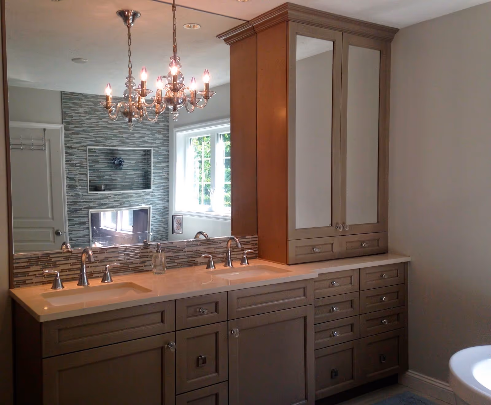 The big reveal...our bathroom renovation before and after!