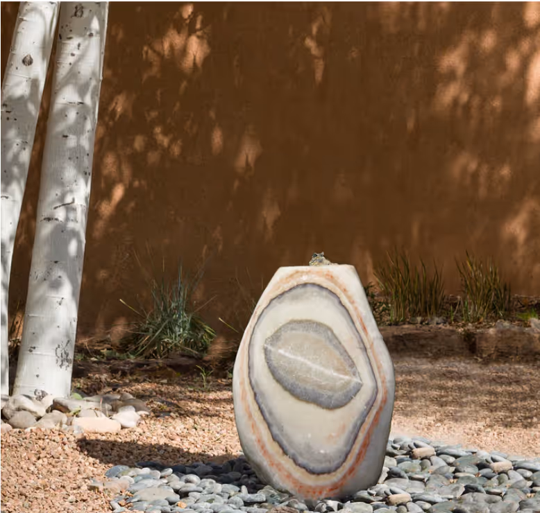 water fountain of stone
