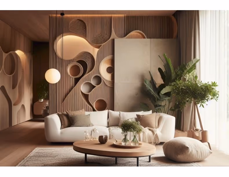 Embracing Nature's Curves- Circular Shapes in Biophilic Design