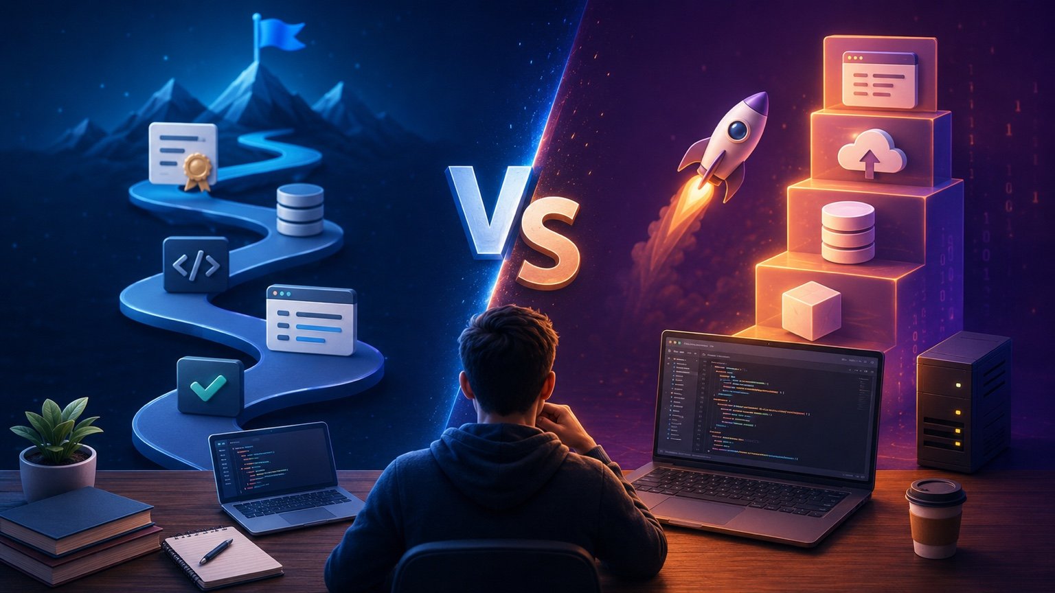 Hyperskill vs freeCodeCamp: Structured Learning vs. Self-Directed