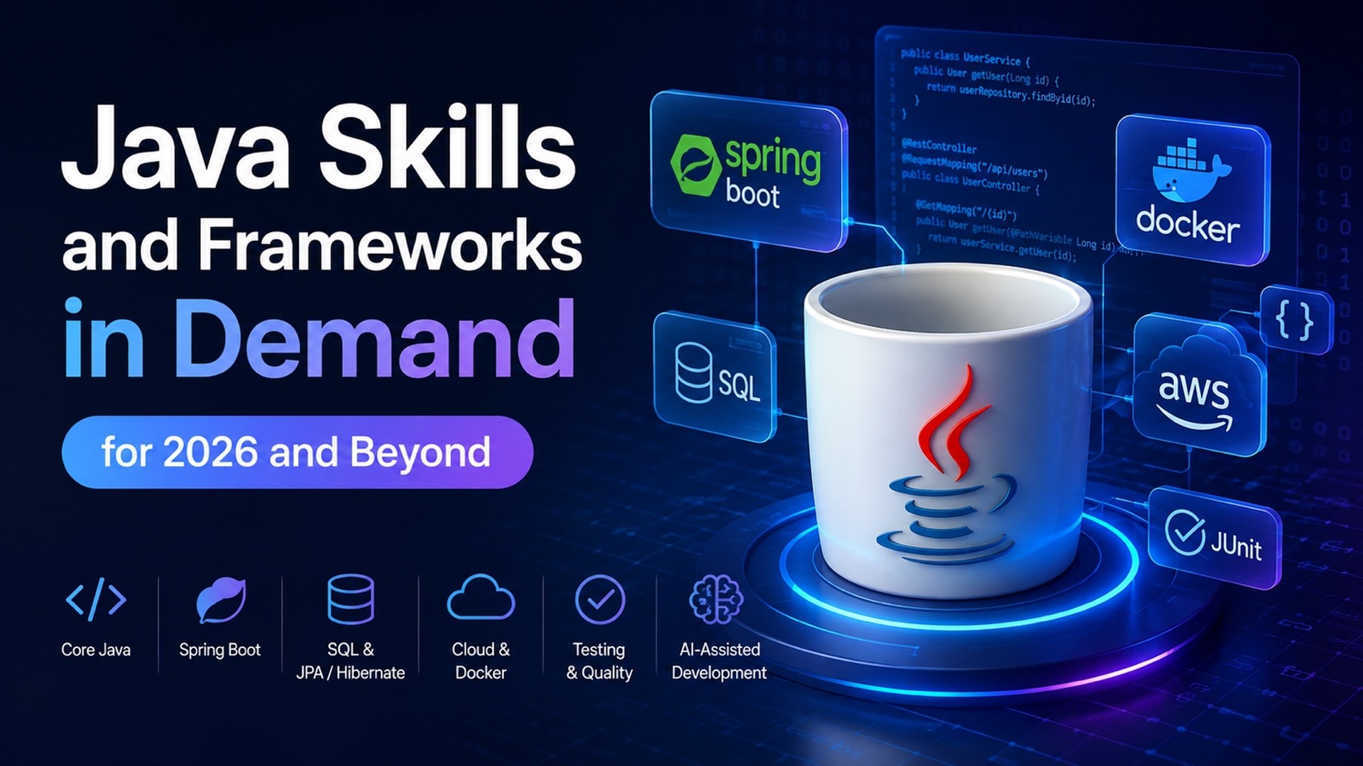 Which Java Skills and Frameworks Are Most in Demand for 2026 and Beyond