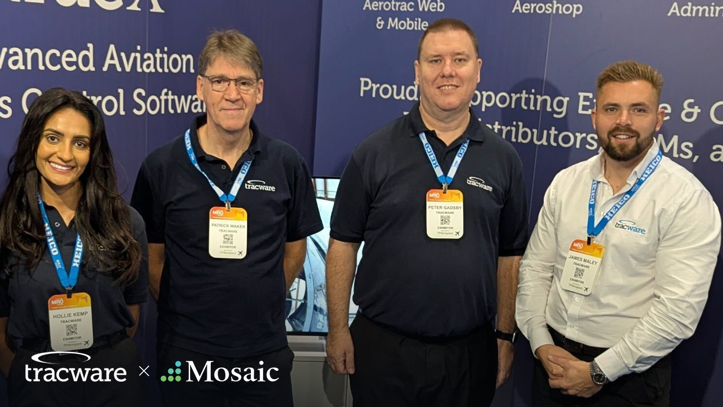 Mosaic Holdings Partners with Tracware, a Leader in Aviation Software