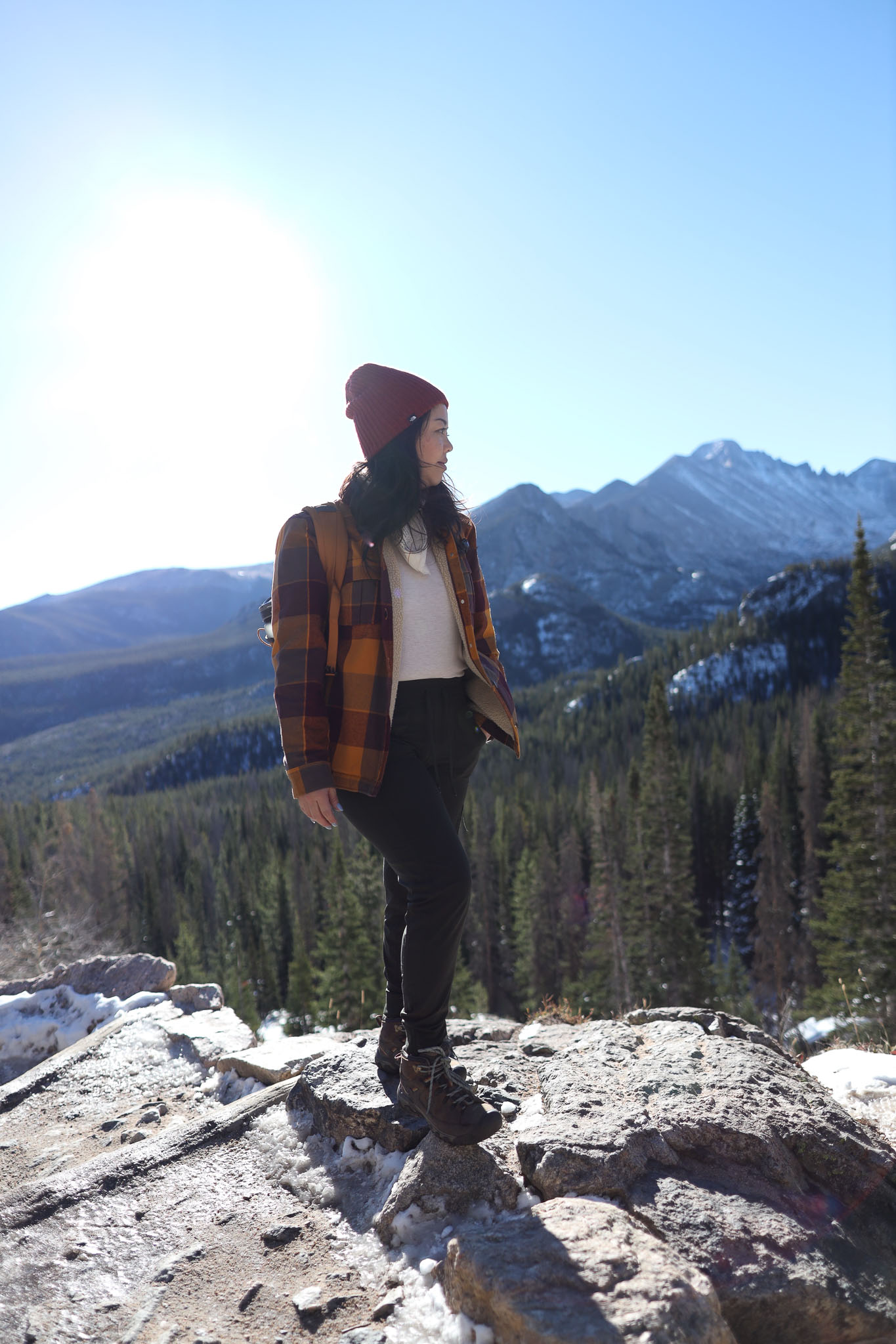 San Francisco Bay Area Photographer standing with mountains in the background
