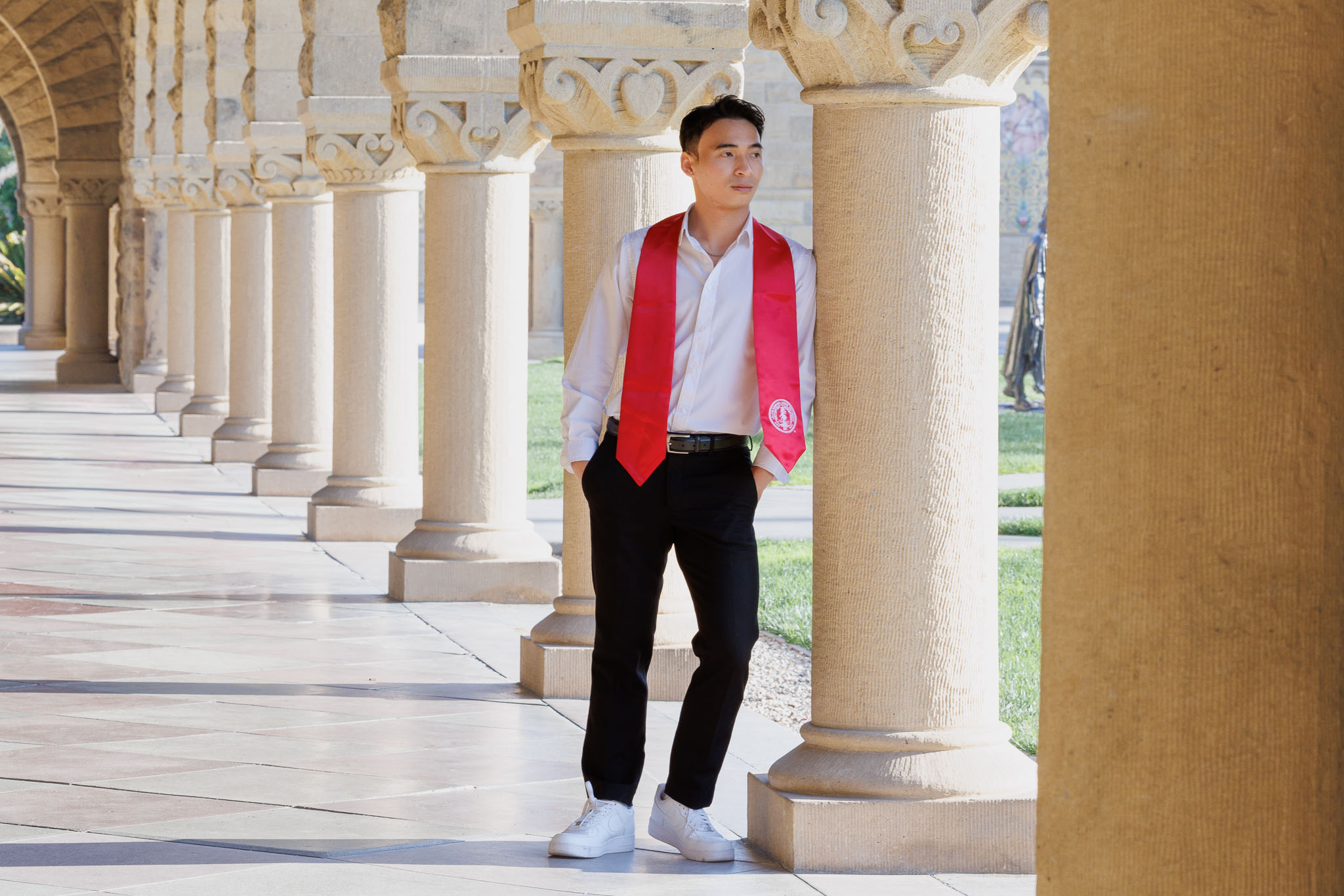 Graduation Photoshoot at Stanford Campus