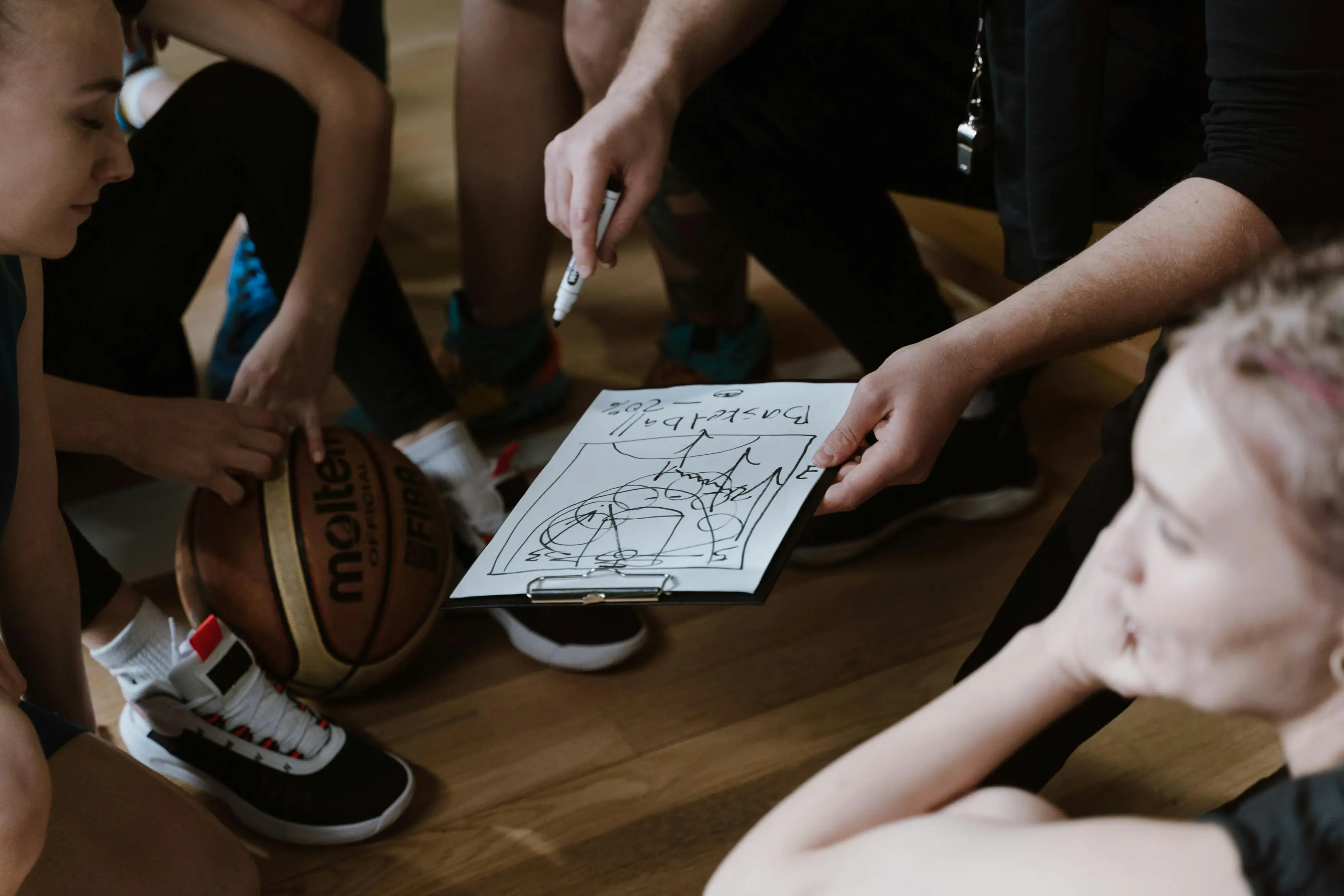 Draw up a gameplan for this basketball fundraising idea, sponsorships.