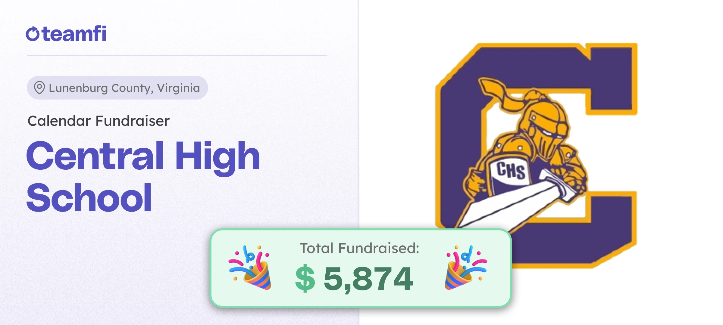 Central High School raised nearly $6,000 using Teamfi’s cheer calendar fundraiser. Whether digital or pen and paper, a calendar fundraiser can make all the difference.
