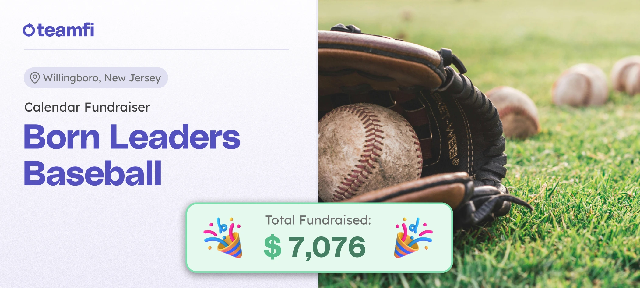 Born Leaders out of New Jersey raised over seven thousand dollars through the Pick a Date to Donate Calendar Fundraiser.