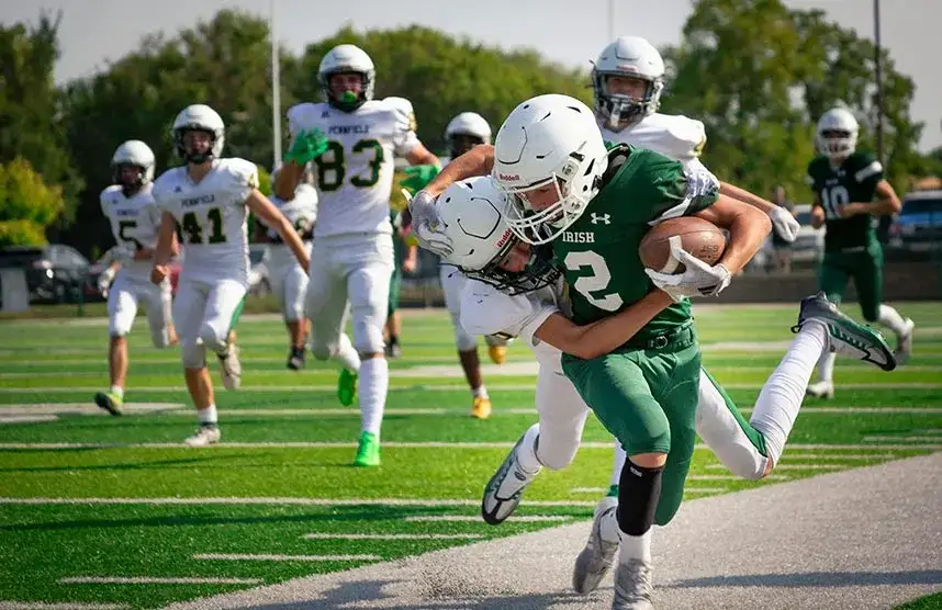 middle school football game provide great opportunity for fundraising.
