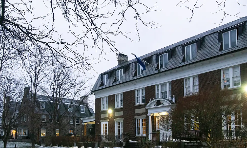 A fraternity house like this would benefit from merch fundraising.
